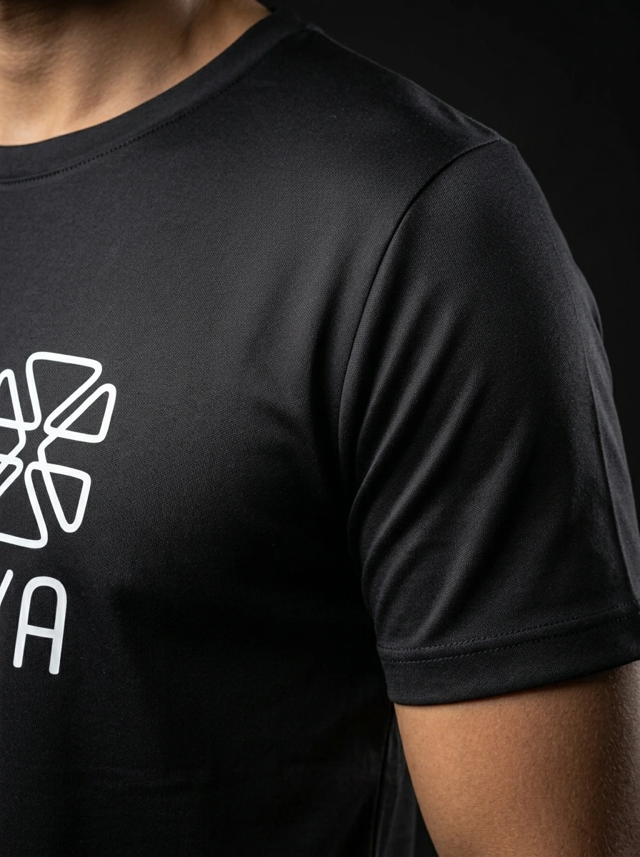 Camiseta malha PV personalizada
